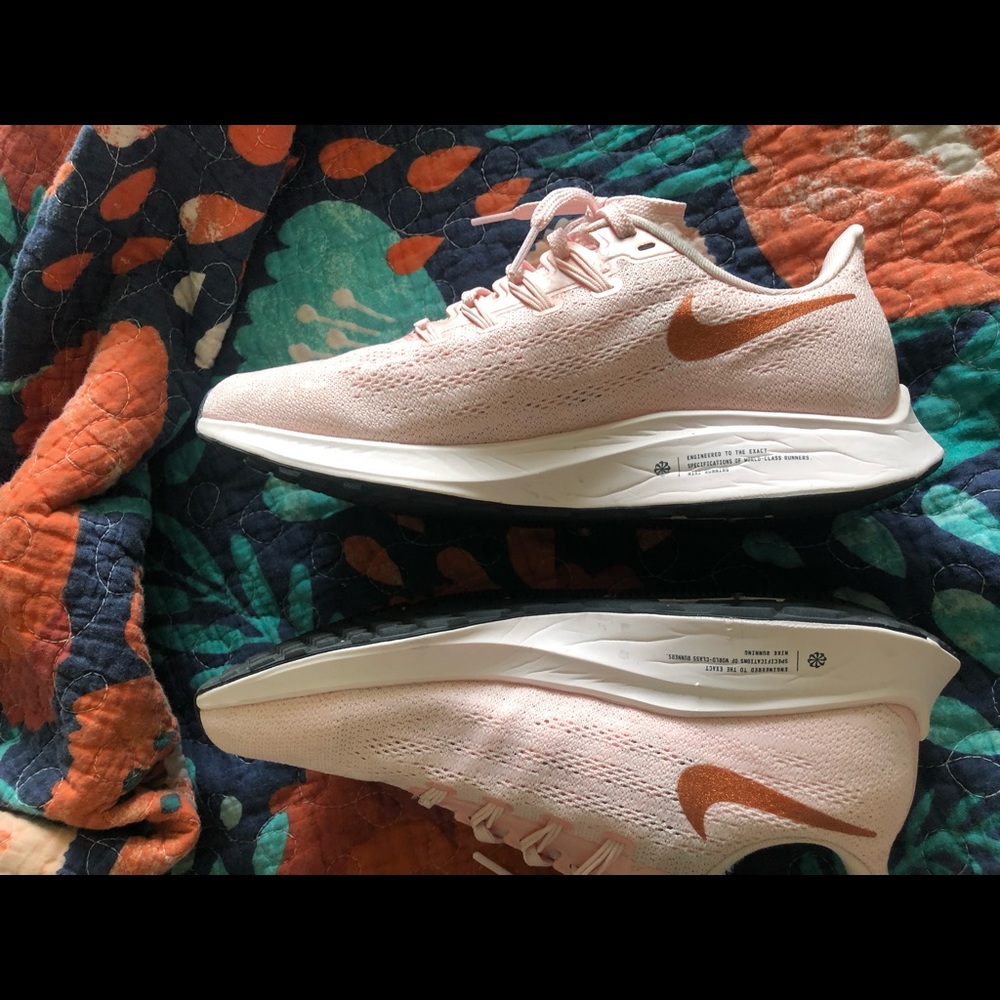 Brand New Pink Nike Pegasus Shoes